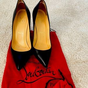 Christian Louboutin Pigalle Kid 100mm sz 37 (7 US)